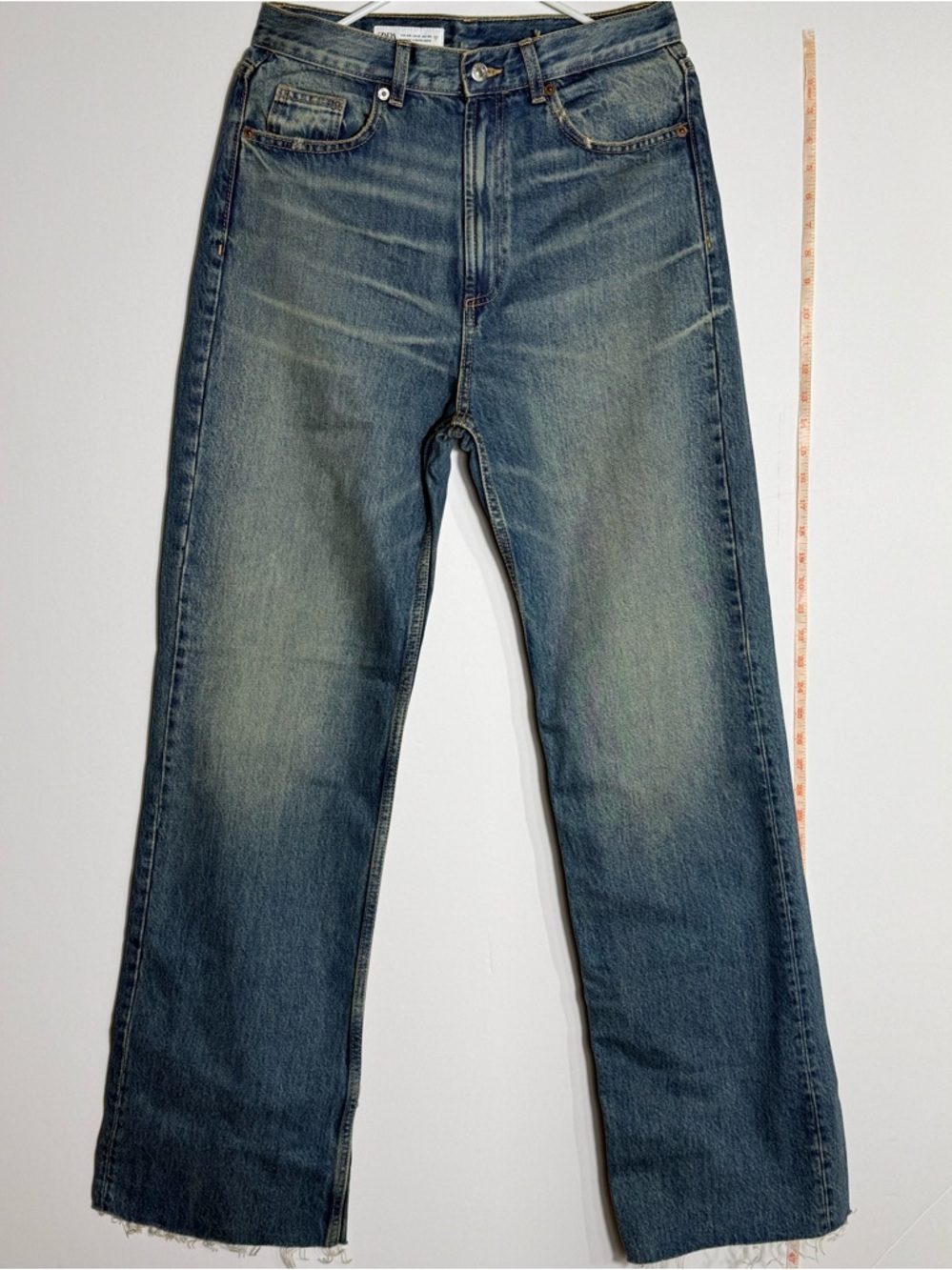 Zara Denim Men's Straight-Leg Jeans